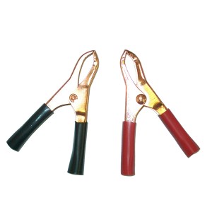 2 PC. 50 AMP COPPER BATTERY CLIPS
