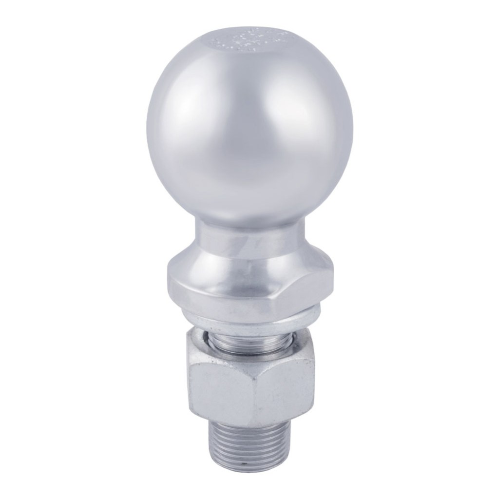 HITCH BALL, 2" X 1" X 2-1/2", CHROME