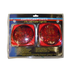 TRAILER LIGHT KIT-LED TYPE, 2 PC. REAR