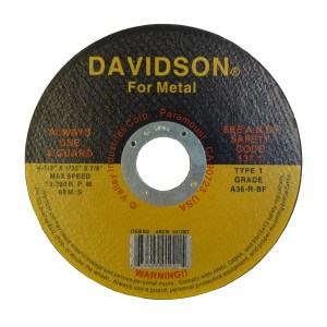 CUT-OFF WHEEL, METAL, 4-1/2" X 1/32" X 7/8"