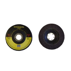 FLAP DISC TYPE-27, 4.5", 60 GRIT, 7/8" ARBOR