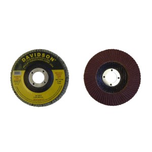 FLAP DISC TYPE-27, 4.5", 80 GRIT, 7/8" ARBOR