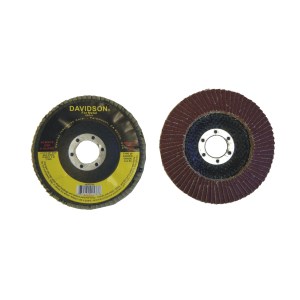 FLAP DISC TYPE-29 CURVED, 4.5", 80 GRIT, 7/8" ARBOR