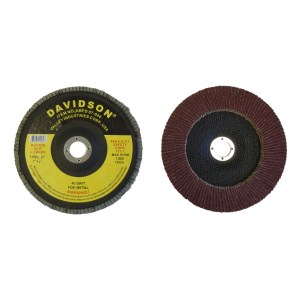 FLAP DISC TYPE-27, 7", 40 GRIT, 7/8" ARBOR