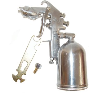 AIR SPRAY GUN, GRAVITY FEED