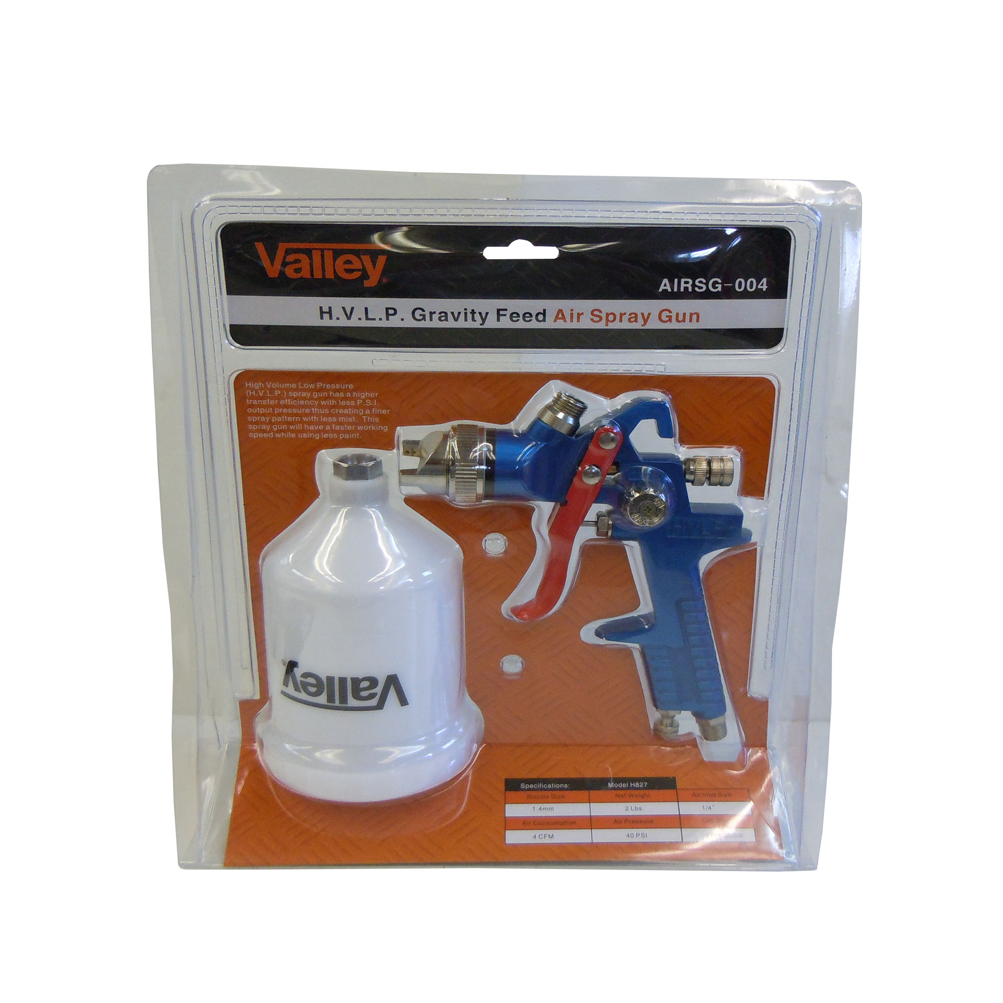 HVLP GRAVITY FEED AIR SPRAY GUN