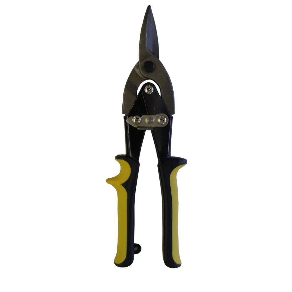 AVIATION TIN SNIP, 10", STRAIGHT, YELLOW, FORGED, PRO-SERIES™