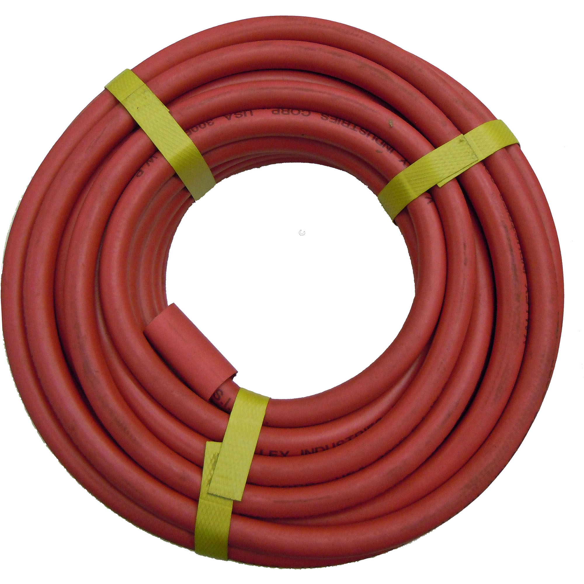 AIR HOSE, RUBBER, 1/4" X 100', 300 PSI W.P., RED