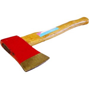 1.25 LB. AXE, PROMO, WOOD HANDLE