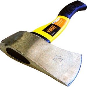 1.25 LB. AXE, FORGED, FIBERGLASS HANDLE, WITH SHEATH