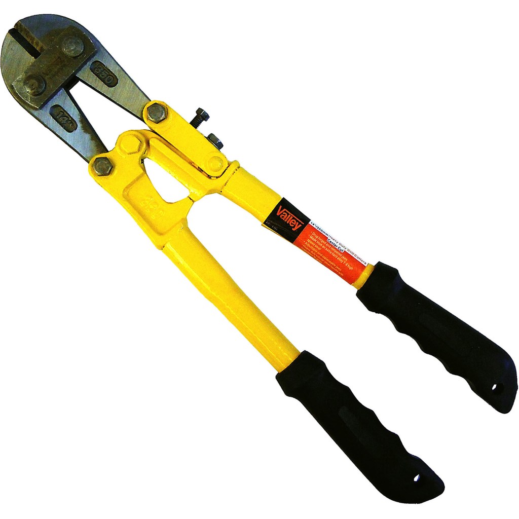 14" BOLT CUTTER, HSS BLADE, D-GRIPS, YELLOW