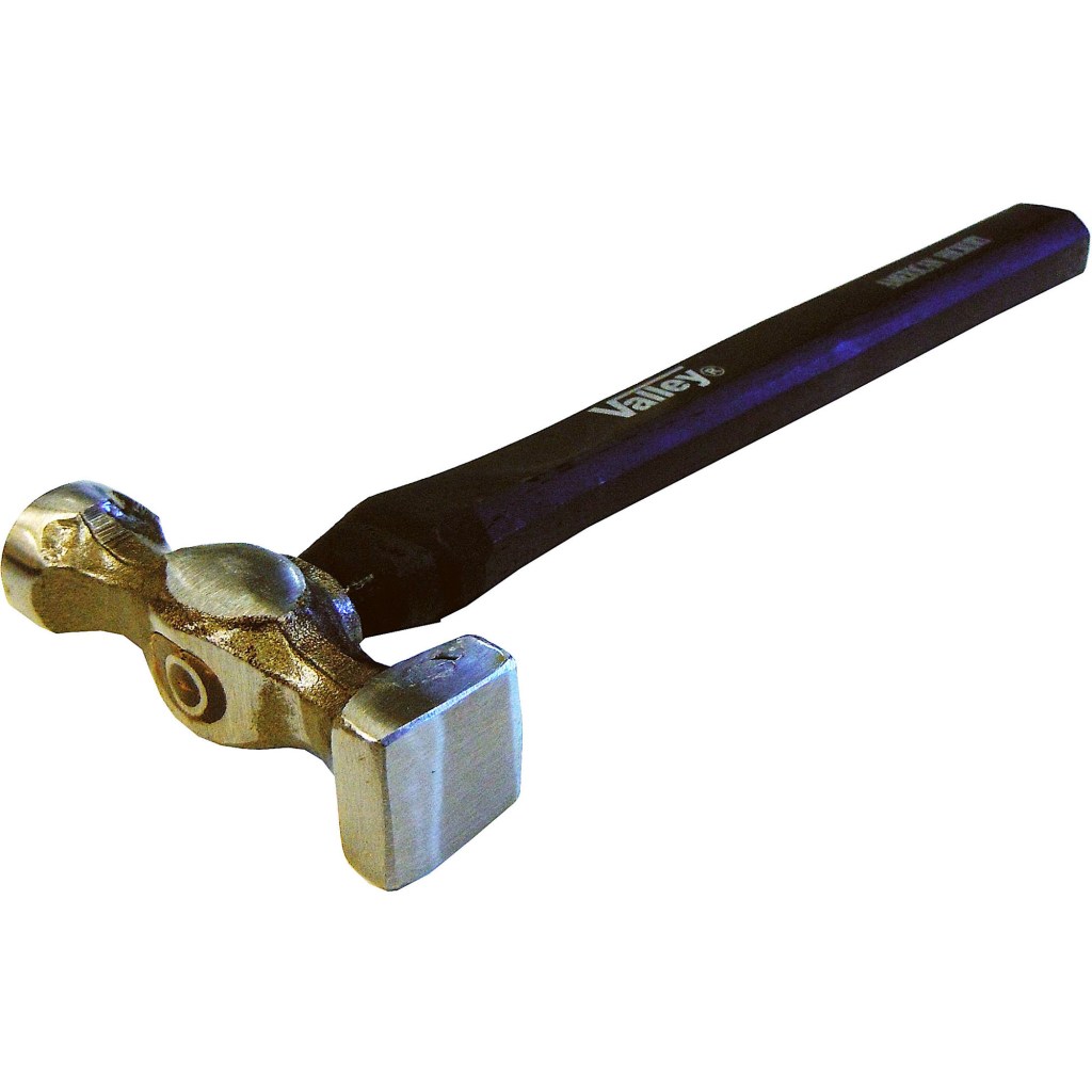 STANDARD BUMPING BODY HAMMER, FORGED, HARDWOOD HANDLE