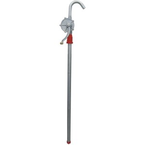 ROTARY BARREL PUMP, 1" X 38" PIPE, ALUMINUM