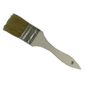 1.5" CHIP BRUSH, NATURAL BRISTLE, WOOD HANDLE