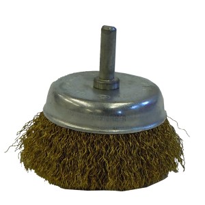 3" CUP WIRE WHEEL, 1/4" SHANK