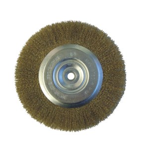 8" WIRE WHEEL, 5/8" ARBOR