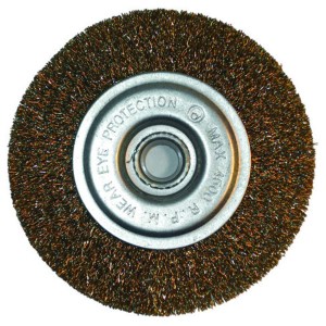 4.5" WIRE WHEEL, 5/8" ARBOR