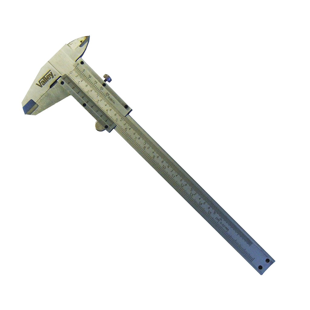 6" VERNIER CALIPER, STAINLESS STEEL
