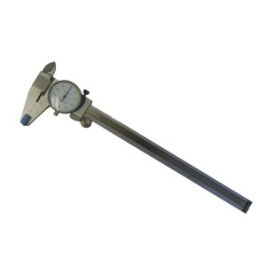 8" DIAL CALIPER, STAINLESS STEEL, SAE OR MM. AVAILABLE