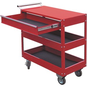 SERVICE CART,  1 DRAWER, TWO TIER
