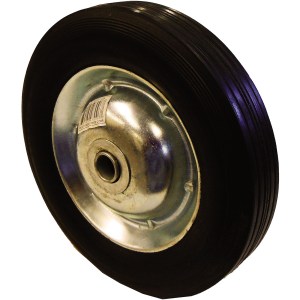 8"X1.75" HARD RUBBER TIRE, 5/8" ARBOR