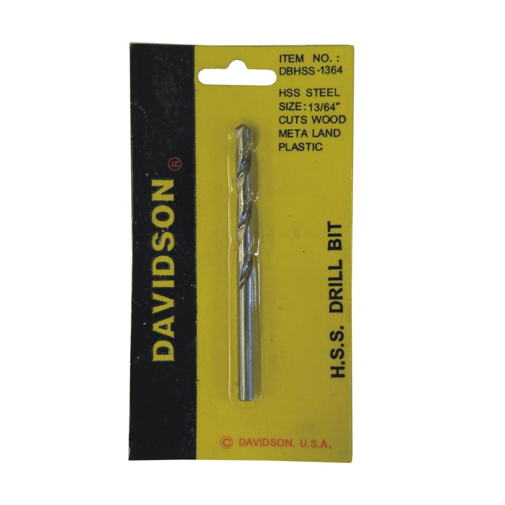 13/64" HIGH SPEED STEEL DRILL BIT