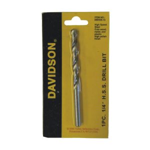 1/4" HIGH SPEED STEEL DRILL BIT