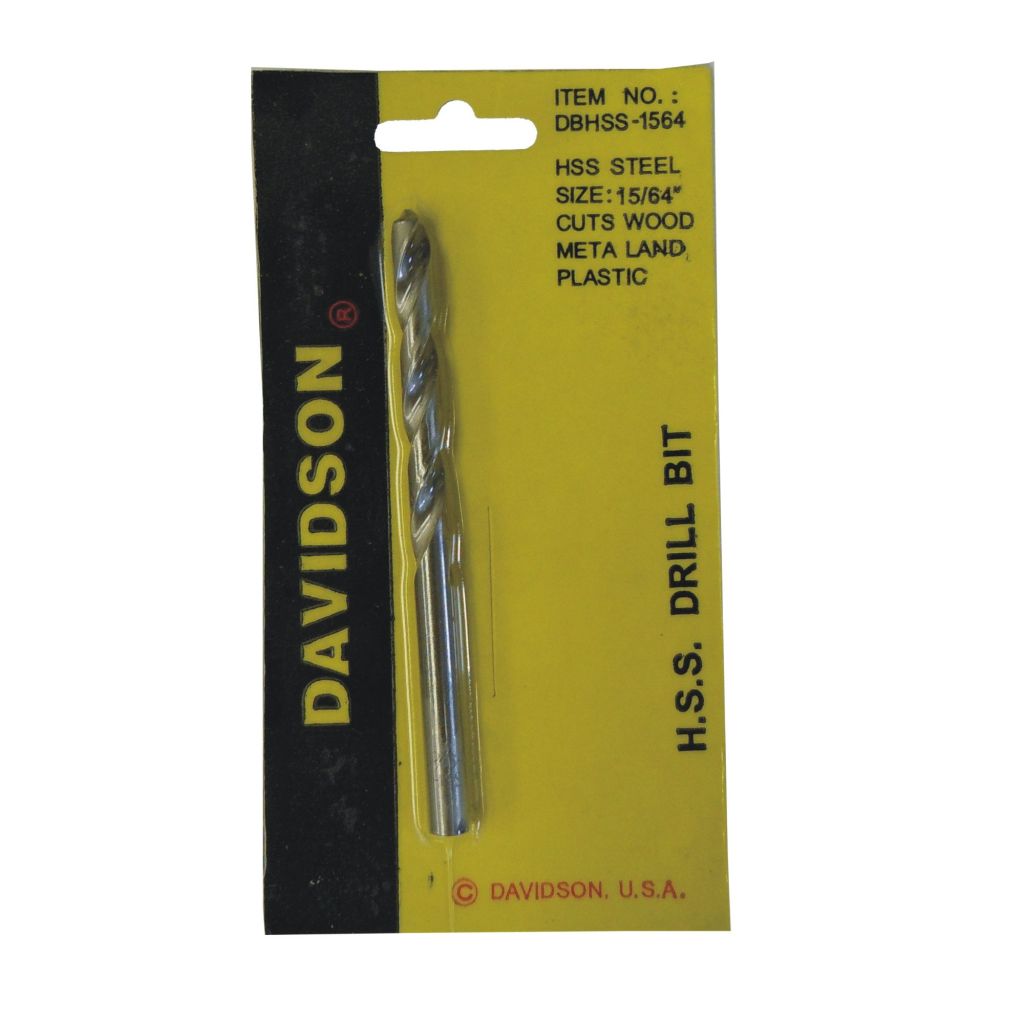 15/64" HIGH SPEED STEEL DRILL BIT