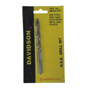15/64" HIGH SPEED STEEL DRILL BIT