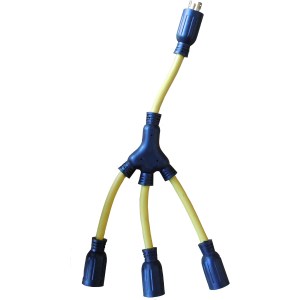 3 WAY TWIST TO LOCK ADAPTOR-W