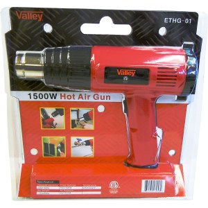 1500W ELECTRIC HEAT GUN, 2 SETTINGS (UL)