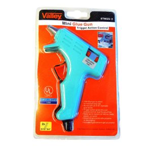 MINI GLUE GUN, TRIGGER TYPE, 2 GLUE STICK (UL)