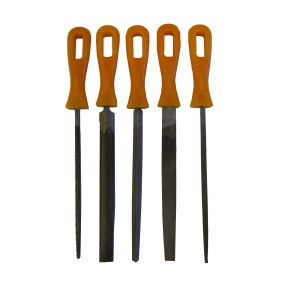 5 PC. 6" FILE ASSORTMENT WITH POUCH