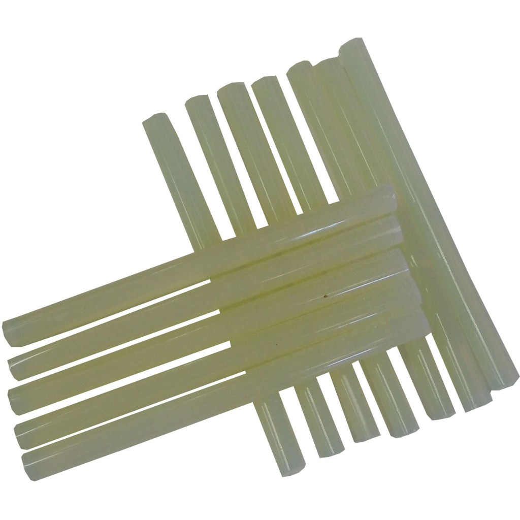 12 PC. 5/16" X 4" GLUE STICKS, CARDED
