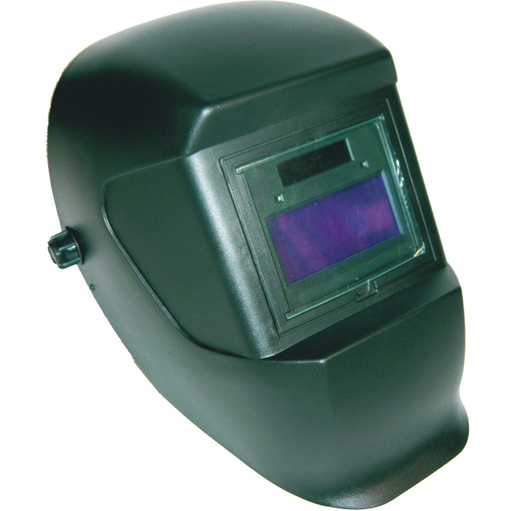 AUTO DARKENING WELDING HELMET, SOLAR CHARGER