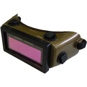 AUTO DARKENING WELDING GOOGLE, LI-ION BATTERY, SOLAR BACKUP