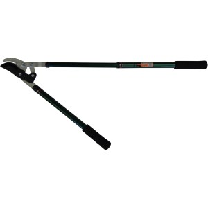 HEAVY DUTY TELESCOPIC BYPASS LOPPING SHEAR, COMPOUND ACTION, 26 - 39" METAL HANDLES, FOAM GRIPS