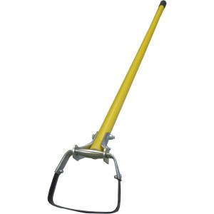 1" X 6" SCUFFLE HOE, 1-1/8" X 60" FIBERGLASS HANDLE