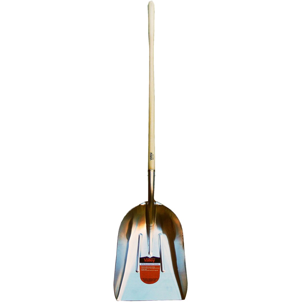 #14 ALUMINUM SCOOP, 48" ASH HANDLE (USA)