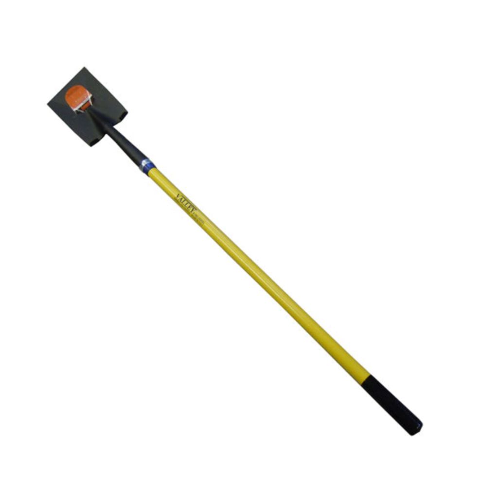 STRAIGHT ROOFING SHOVEL, 48" FIBERGLASS HANDLE (USA)