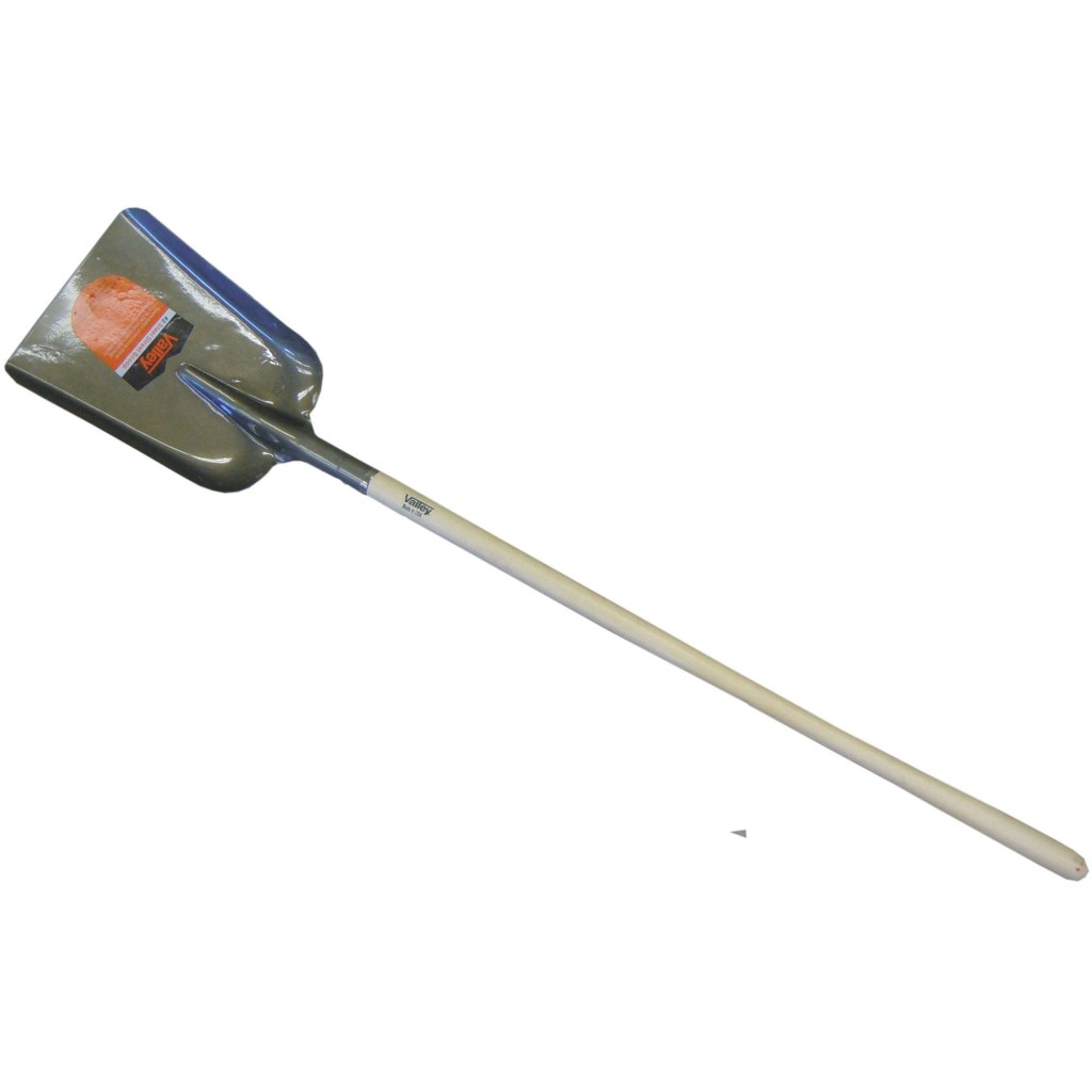 #2 STEEL STREET SCOOP, 48" ASH HANDLE
