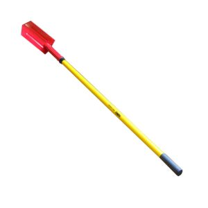 5" CLEAN OUT TRENCH SHOVEL, 48" FIBERGLASS HANDLE
