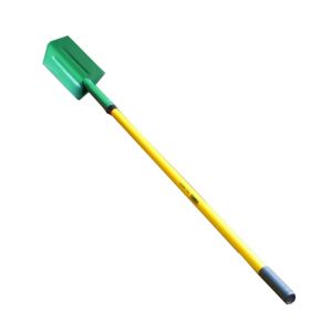 6" CLEAN OUT TRENCH SHOVEL, 48" FIBERGLASS HANDLE