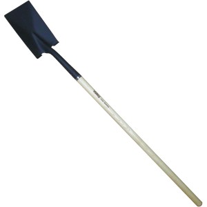 TRANSPLANTING SPADE SHOVEL, 48" HARDWOOD HANDLE