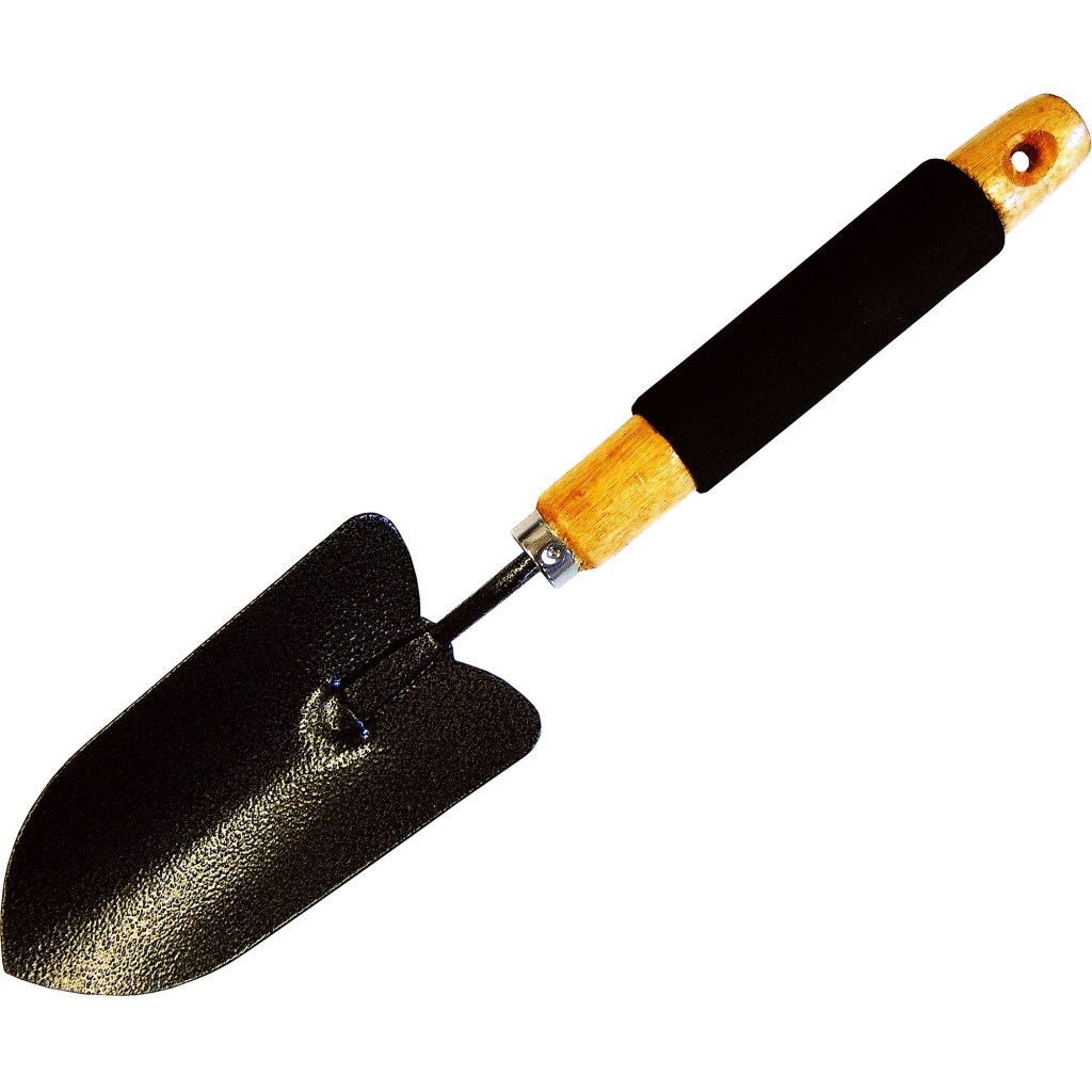 TRANSPLANTING GARDEN SHOVEL, NARROW BLADE