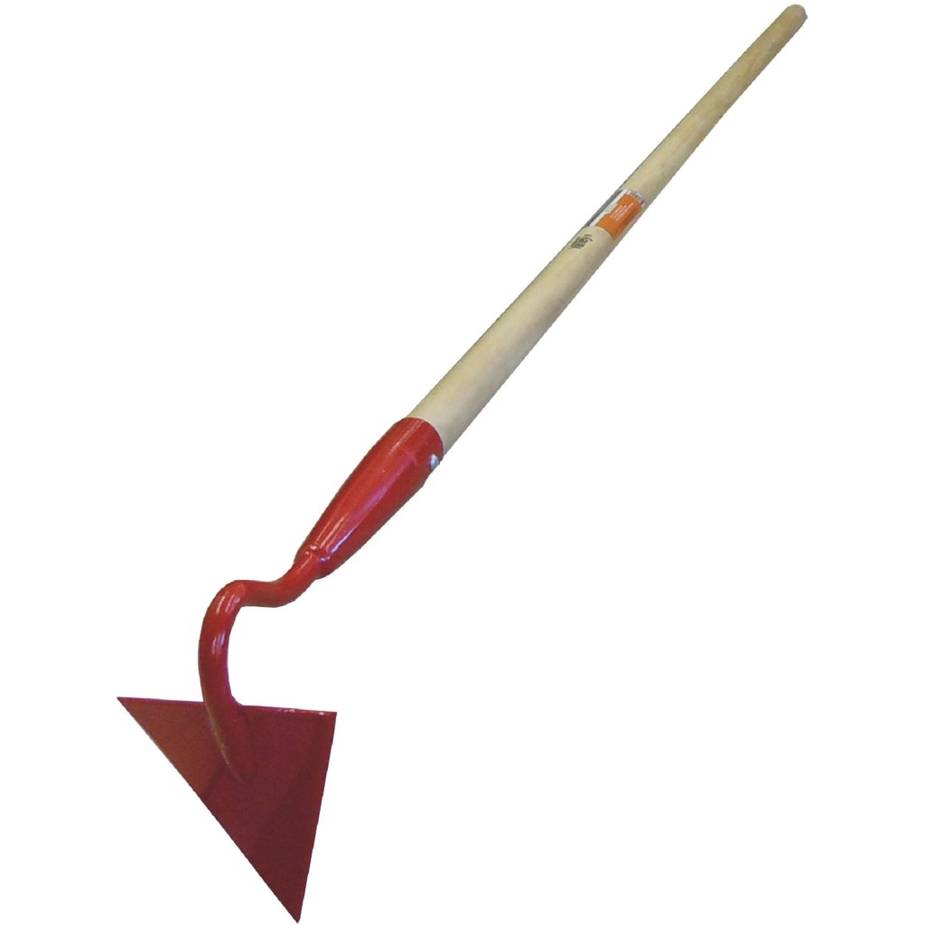 4" X 5" WARREN HOE, 54" HARDWOOD HANDLE, PROMO