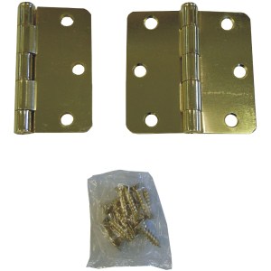2 PC. 4" BRASS HINGE