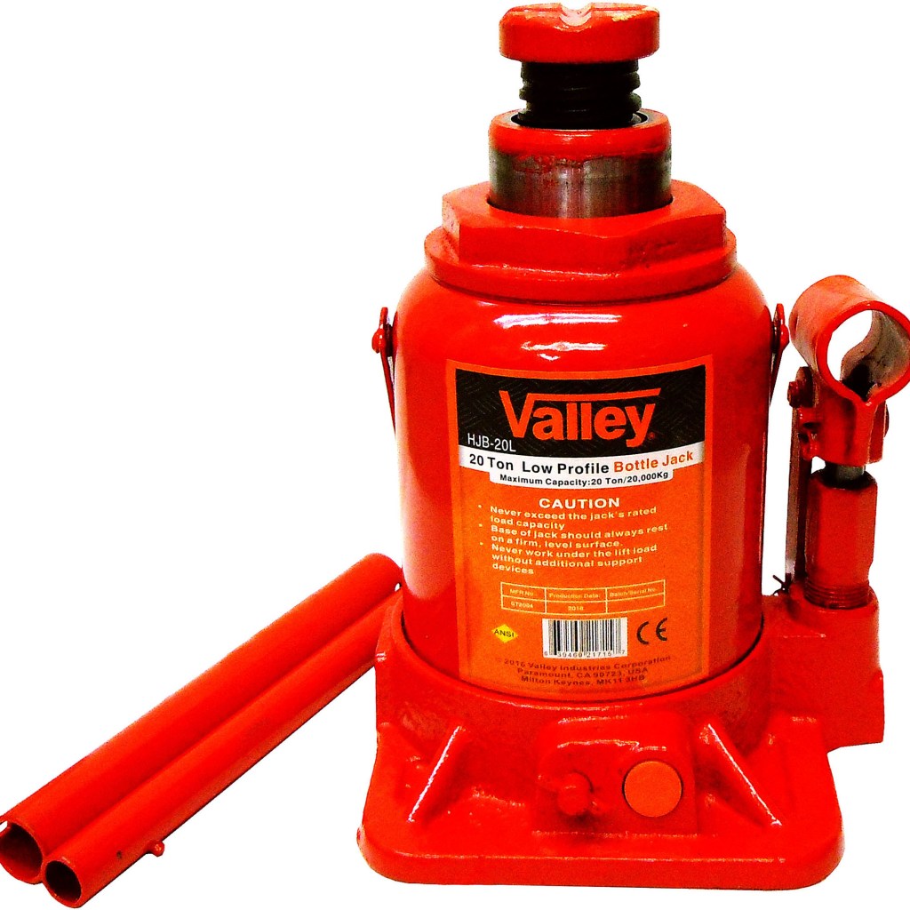 20 TON HYDRAULIC BOTTLE JACK (LOW PROFILE)