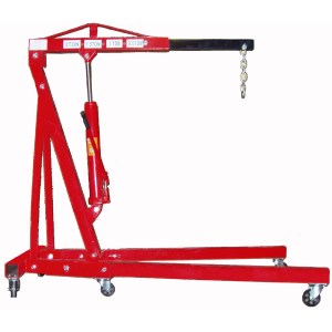 2 TON ENGINE HOIST, FOLD-UP SPACE SAVER DESIGN