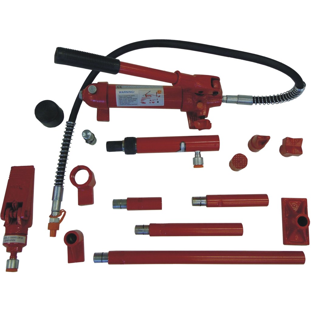 4 TON HYDRAULIC PORTA POWER, PVC BOX